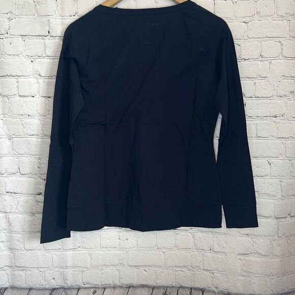 Chaser Women’s Black Long Sleeve Crew Neck size small NEW - Picture 3 of 4